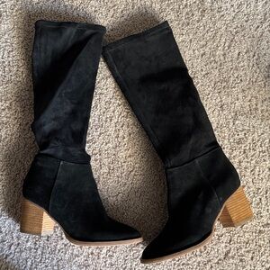 Blondo Elegant Black Heeled Boots